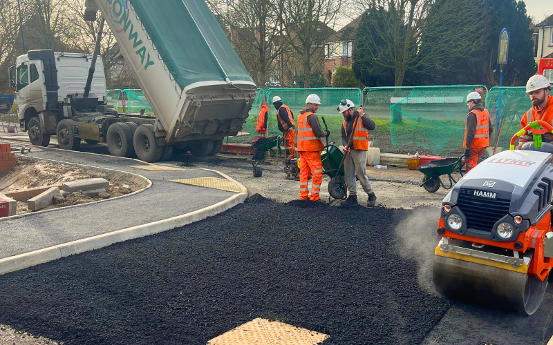 Shanco groundworks team in action